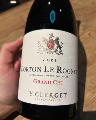 Corton Le Rognet 21 Y. Clerget