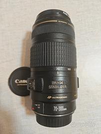 Obiettivo Canon EF 70/300mm f4-5,6 IS USM zoom FX