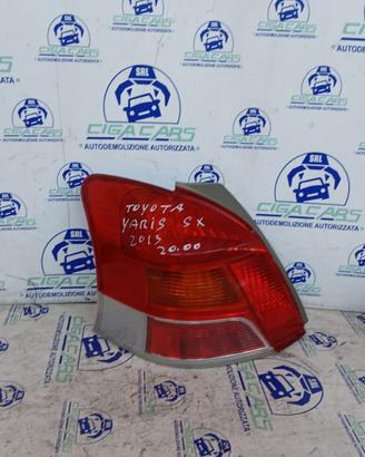 TOYOTA YARIS 2013 FANALE POSTERIORE SX