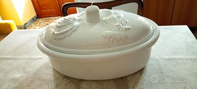 Pirofila con coperchio 