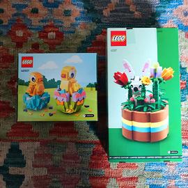 Lego 40527 e 40587 Pasqua edizione limitata