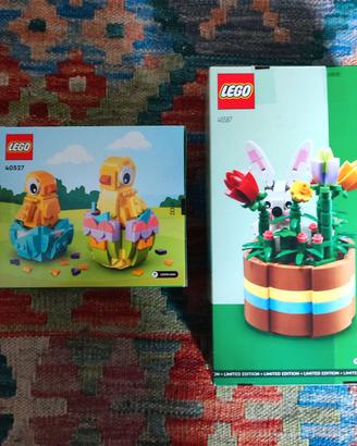 Lego 40527 e 40587 Pasqua edizione limitata