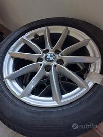 4 cerchi+ gomme R17-per BMW