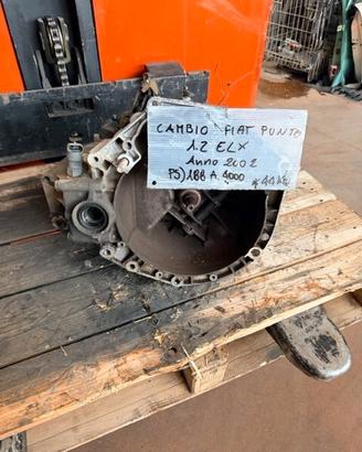Cambio Fiat Punto 1.2 ELX Anno 2002 Codice Motore 