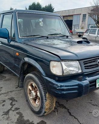 Ricambi per Hyundai Galloper 2.5 TD 1998