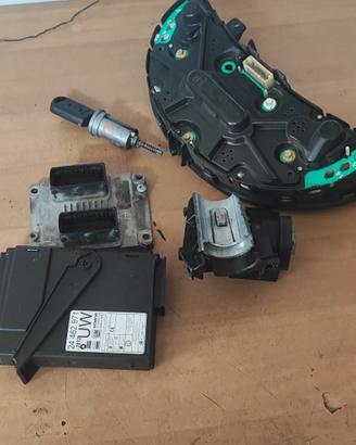 kit chiavi e centralina Opel corsa c 1200 