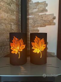 2 lampade a batteria