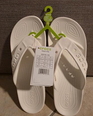 Infradito Crocs Baya Flip 2 Bianco