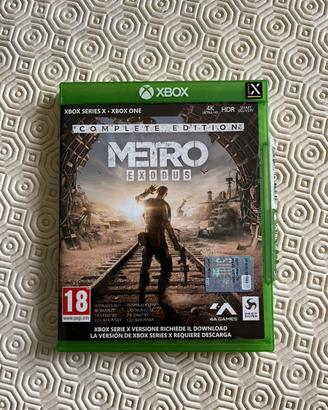 Metro exodus xbox series x