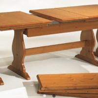 Arredamneto Rustico - Tavolo  allungabile L190