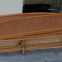 letto matrimoniale bambu' 