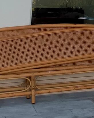 letto matrimoniale bambu' 