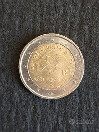 Moneta 2€  150 anniversario dell'Unità d'Italia 