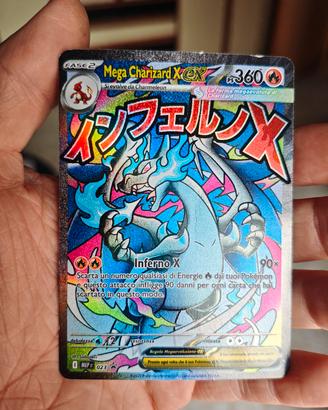 Carta Pokemon Mega Charizard X ex