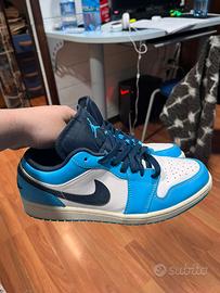 Jordan 1 mid azzurre