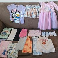 lotto bambina 3/4 anni 104 cm