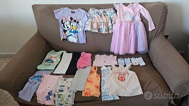 lotto bambina 3/4 anni 104 cm