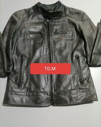 Giubbino donna in Vera pelle. Viamaestra.Tg.M.