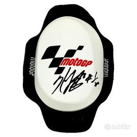 Kenny Roberts ginocchiera firmata con certificato