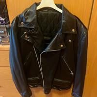 Chiodo da ragazzino in vera pelle