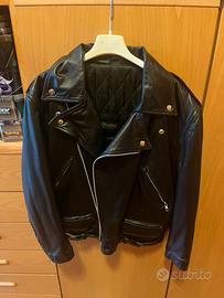 Chiodo da ragazzino in vera pelle