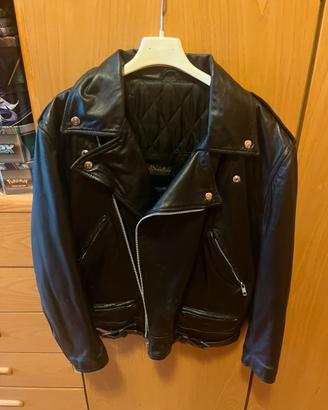 Chiodo da ragazzino in vera pelle