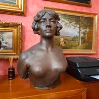 Scultura in bronzo Raffaele Marino primi del 900