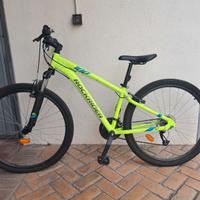Bici Mtb Rockrider ST 100 gialla 27,5"