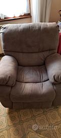Poltrona elettrica reclinabile 