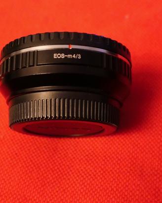 RJ Lens Turbo, adattatore speed booster micro 4/3