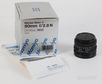 MAMIYA Sekor C 80 mm F 2,8 N per M645