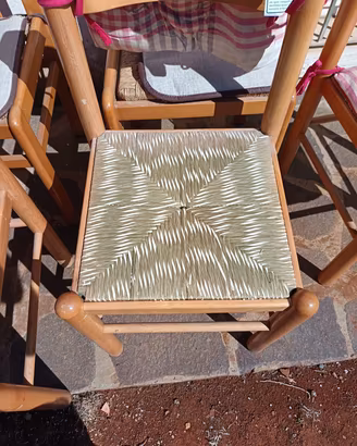 sedie in legno 