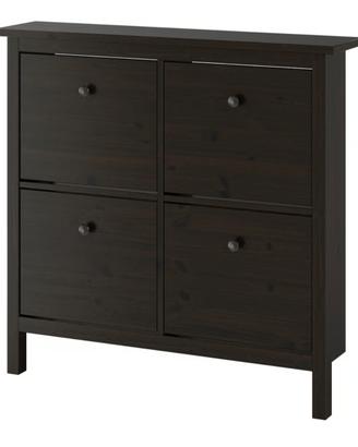 scarpiera ikea hemnes 4 scomparti porta scarpe 