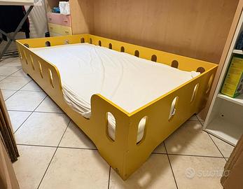 Lettino Montessoriano con materasso