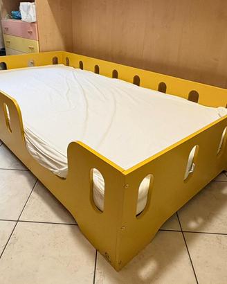 Lettino Montessoriano con materasso