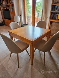 4 sedie pranzo