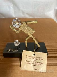 Statuetta Swarovski, calciatore
