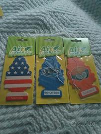 3 Alberelli profumati per auto 