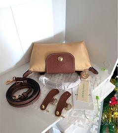 Longchamp Mini Apricot con tracolla