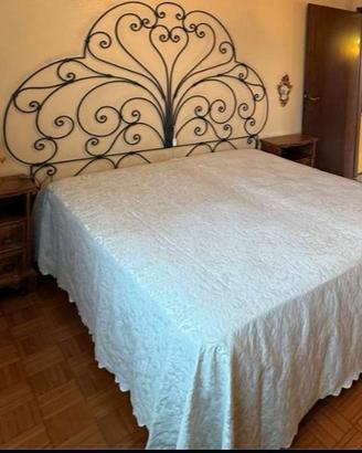 testiera letto ferro battuto 