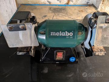 Smerigliatrice da banco DS 125 - 200W - Ruote Ø 12