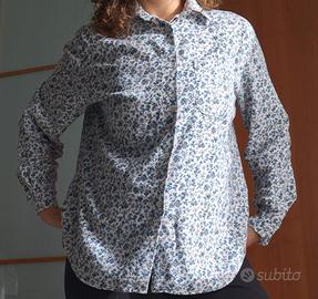 Camicia  fiorellini XL ,cotone e modal,anni '90