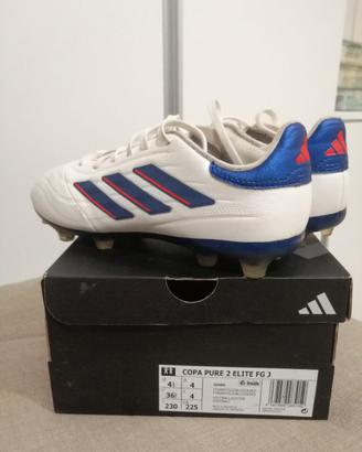 Scarpe da calcio pelle n.36 2/3 Adidas Copa Pure 2