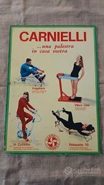 Cartonato Pubblicitario anni 70 CARNIELLI 
