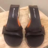 Sandali sabot tacco vuoto UNITE NUDE