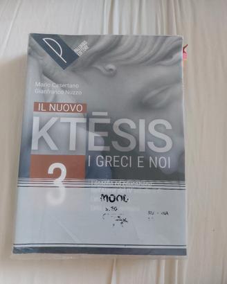 Libro di letteratura greca 