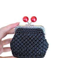 Borsellino  fatto a mano con chiusura clic clac