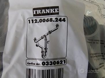 Scarico sifone Franke a 2 vie per lavello