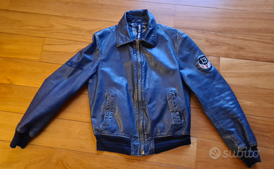 Giubbotto vera pelle Brogden Track taglia L