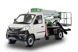 Piattaforma aerea da 14/16 metri su Piaggio Porter